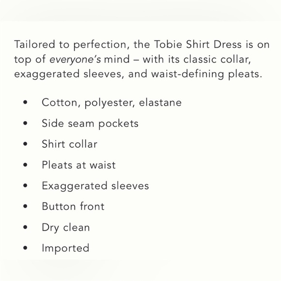 Anthropologie x Exquise The Tobie Button-Front Pleated Mini Shirt Dress XS NWT - Picture 5 of 12